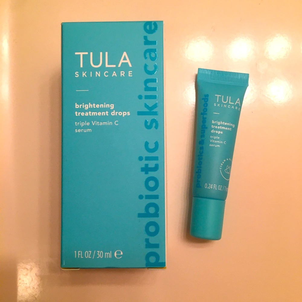 Tula, brightening treatment drops
